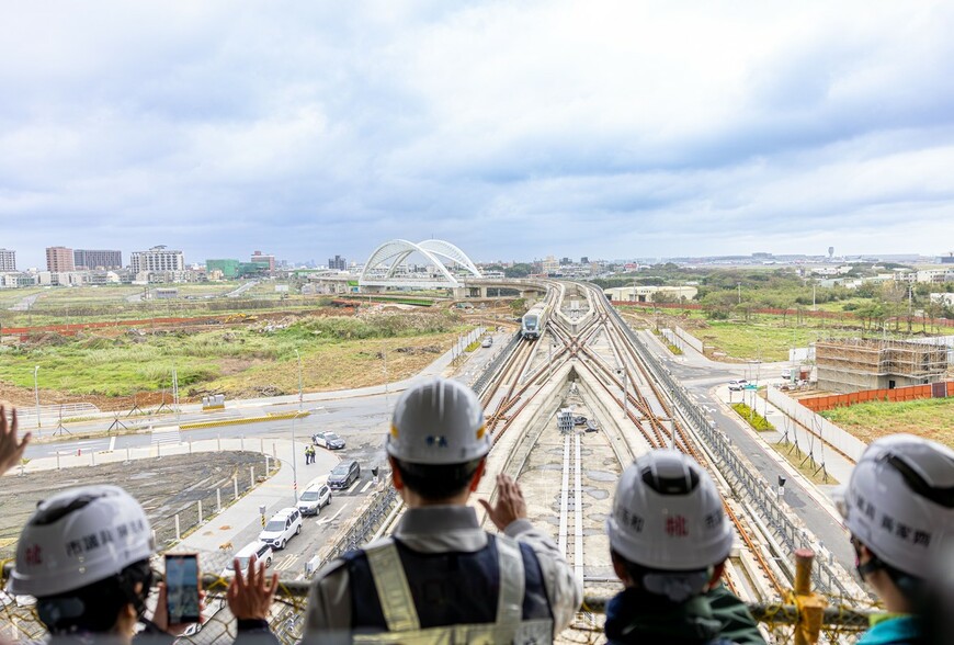 桃園捷運綠線邁入新里程　張市長：持續朝北段7站優先通車全力推進