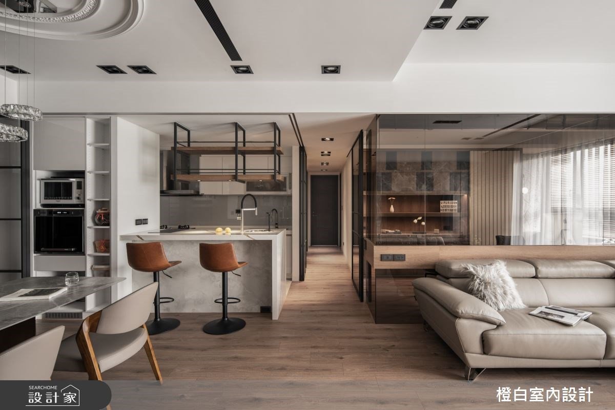 溫馨親子互動，還有好收納！42 坪溫潤優雅混搭宅，隨時連結生活的美好時...