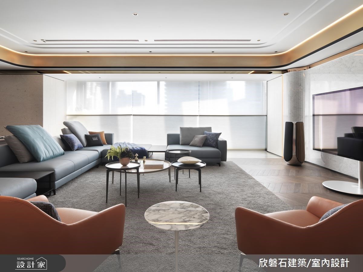 我與城市夜景為鄰！百坪智慧科技豪宅，從玄關就迎接不凡質感