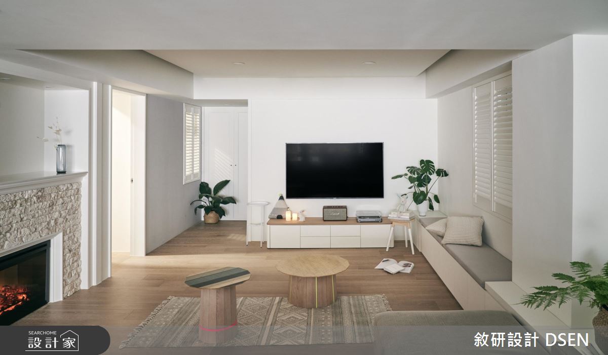 一眼望穿的白淨清新！帶老屋找回家的輕鬆自在