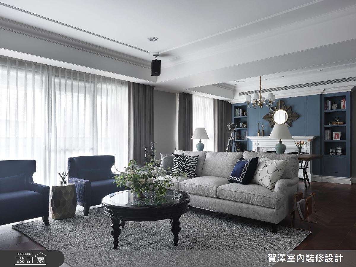 湛藍英倫大宅！時尚都會與復古歲月的層疊場域