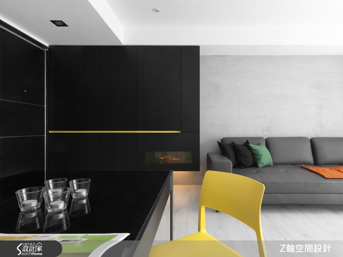 穠纖合度的光影嬉遊記 黑 X 黃米蘭系摩登極簡