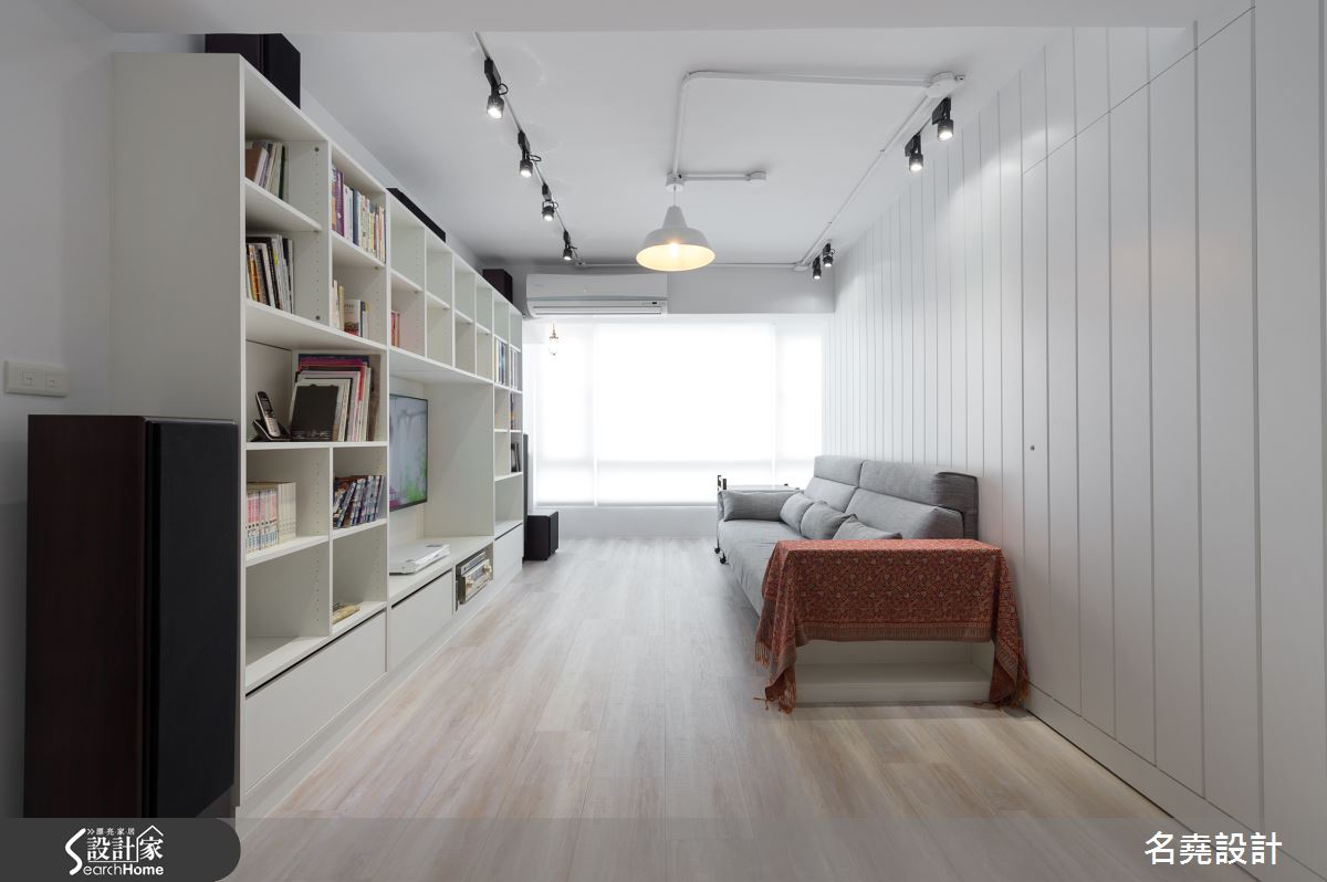 20 坪老屋化身北歐純白女子部屋 裝載母女專屬的甜蜜溫馨