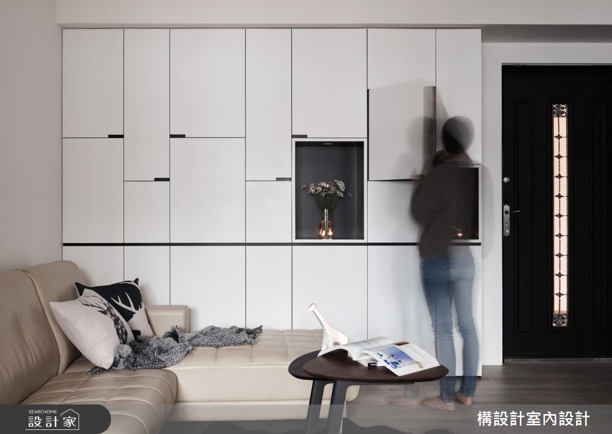 明亮廚房、超強收納！ 兩個人的 15 坪北歐風公寓