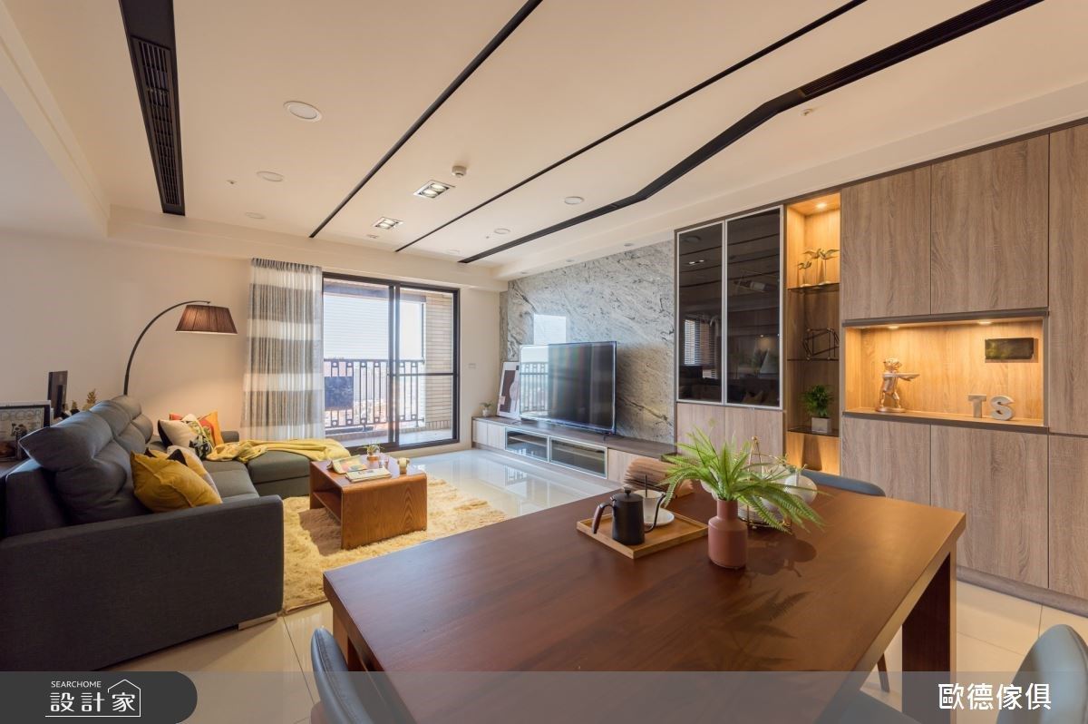 隱藏設計讓樑柱缺陷變焦點！現代風景觀大宅坐收廣角好視野