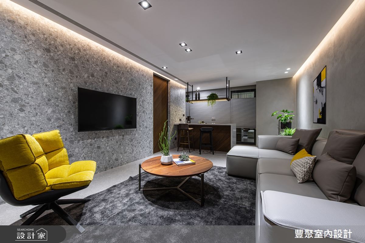 兩個客廳+美形收納！現代風新婚大宅幫你圓夢