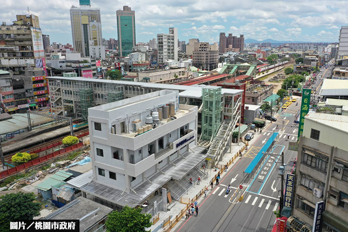 中壢鐵路地下化 臨時後站9月完工