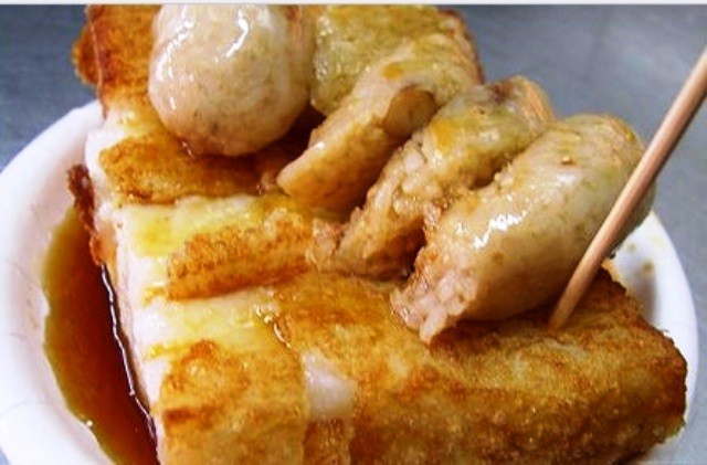 香、脆、Q。生炒魷魚+台式炸物