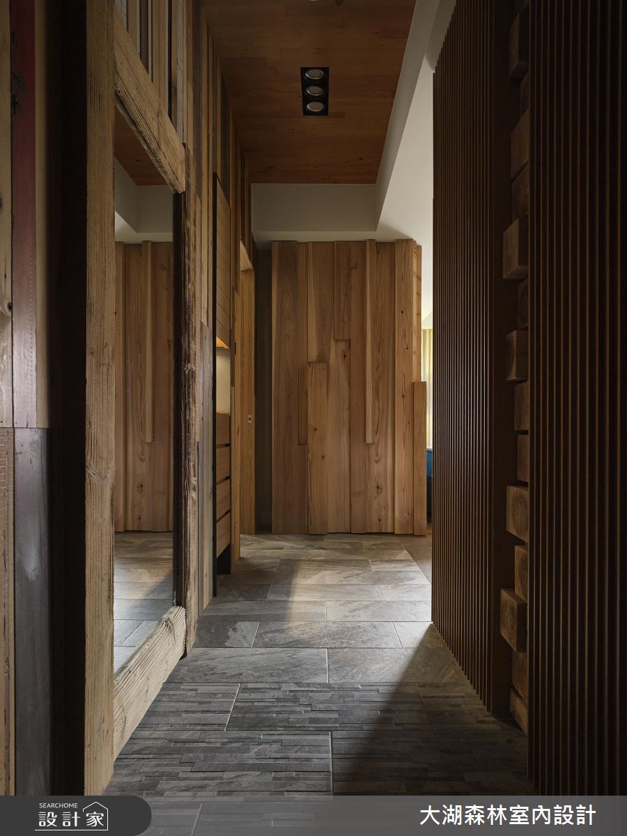 找回生活的溫度和質感！都市裡的 42 坪療癒木生活