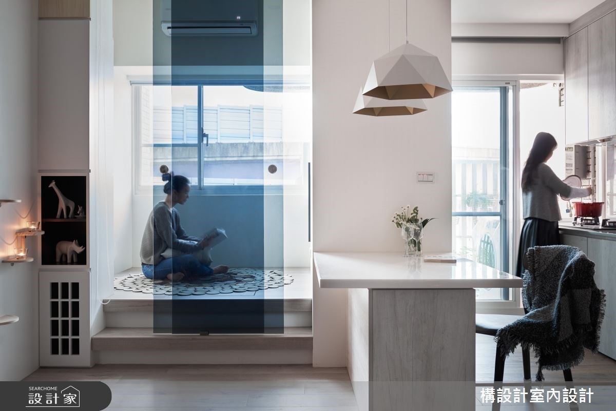 6種隔間牆設計法，放大空間、收納、採光，教你把10坪小家住成100坪！