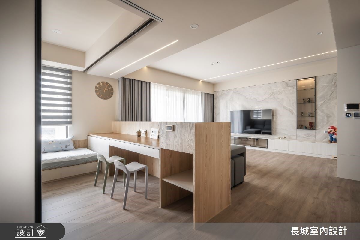 【TV】描繪日系淡雅美宅 深淺木紋建構溫馨家屋