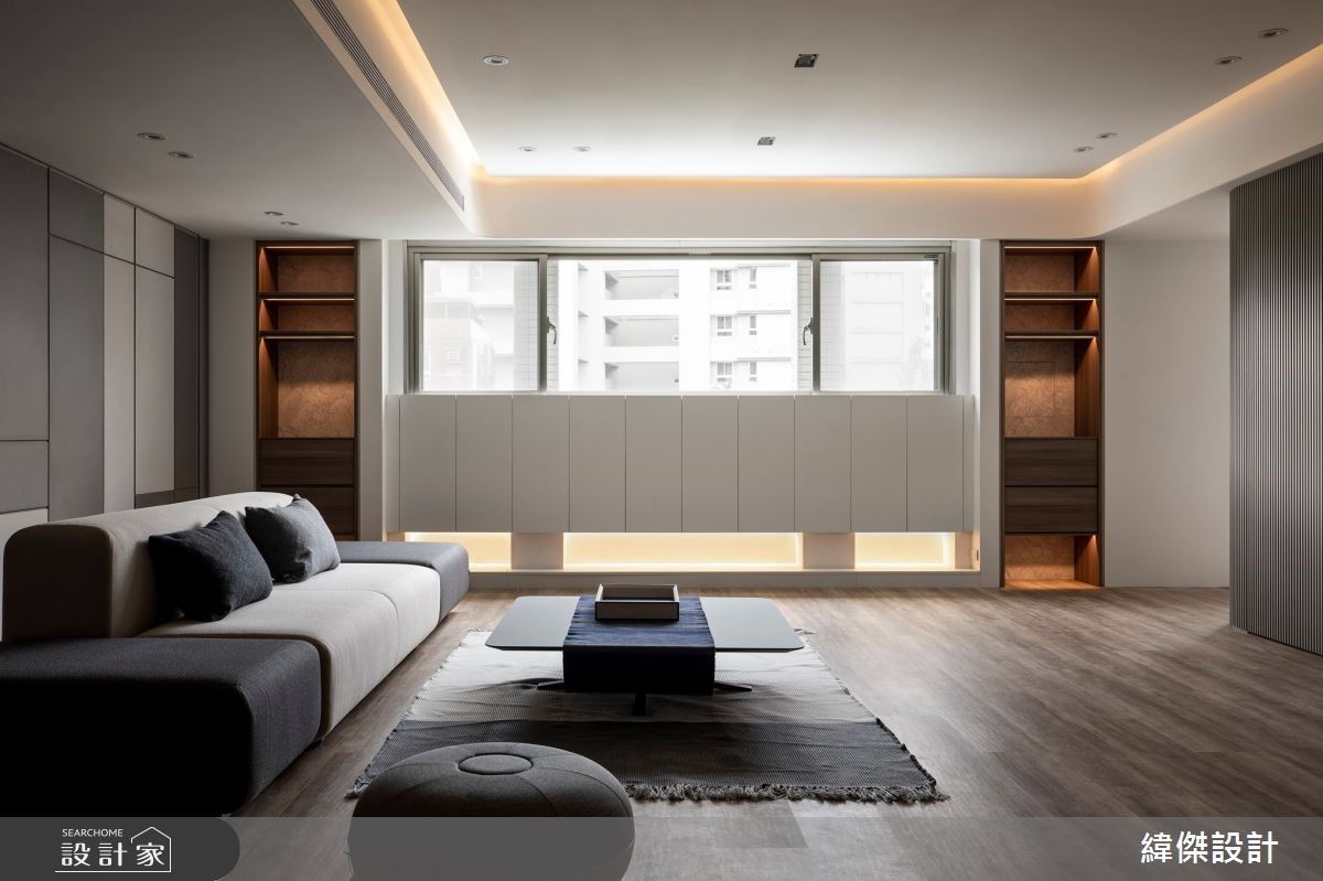 70坪老屋重獲新生！消弭畸零格局＋壓迫樑柱，實現三代同堂的現代人文宅