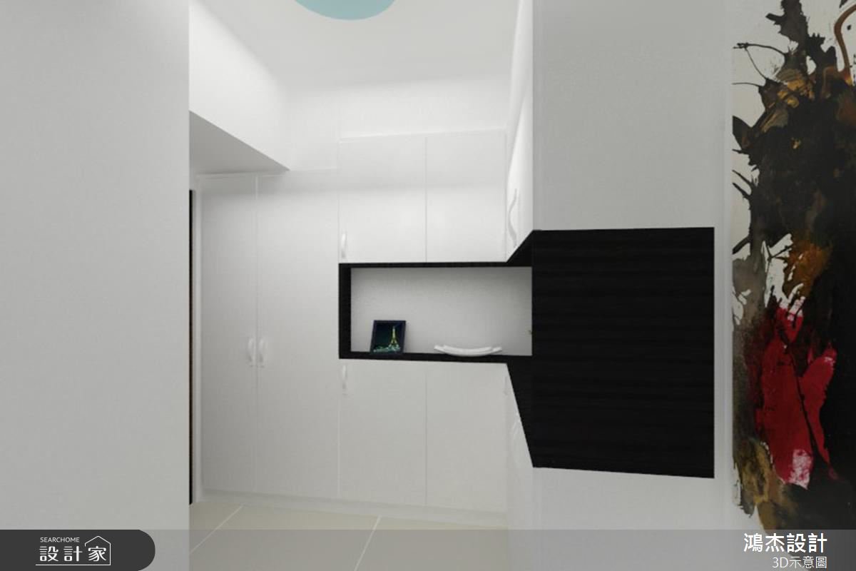 簡約耐看黑白配！100萬打造實用系現代風居家