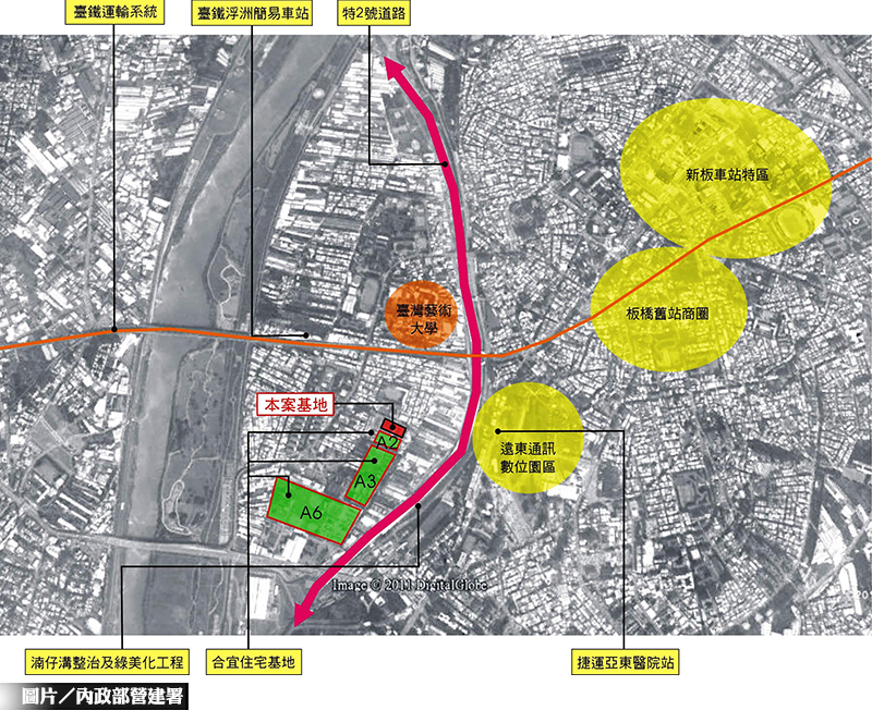 浮洲百公頃用地 列不適設工廠範圍