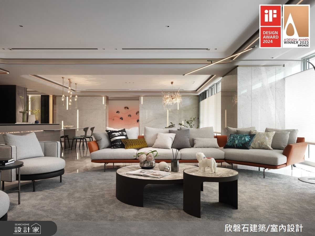 台中夢幻豪宅脫穎而出！盡現訂製宅設計靈感，拿下2024年德國iF Design A...