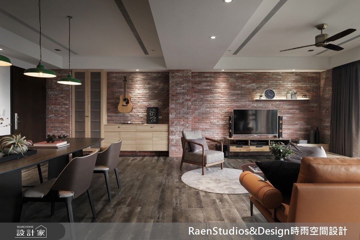 中古屋翻新醫生的風格美式宅！揉合紅磚牆與自然風，訂製美感與機能兼修...