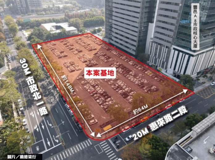 七期地王商業地標售 戴德梁行：可望創台中最高價