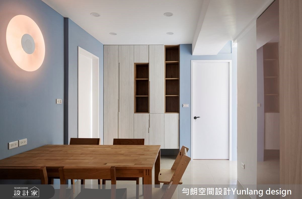 簡約現代風化解平日的匆忙！醫師夫妻的34坪親子宅，找回中古屋的美好神采