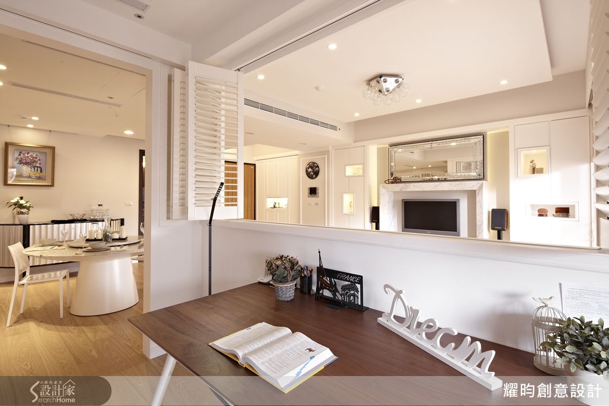 細膩優雅的輕美式　甜蜜白色居家大放閃