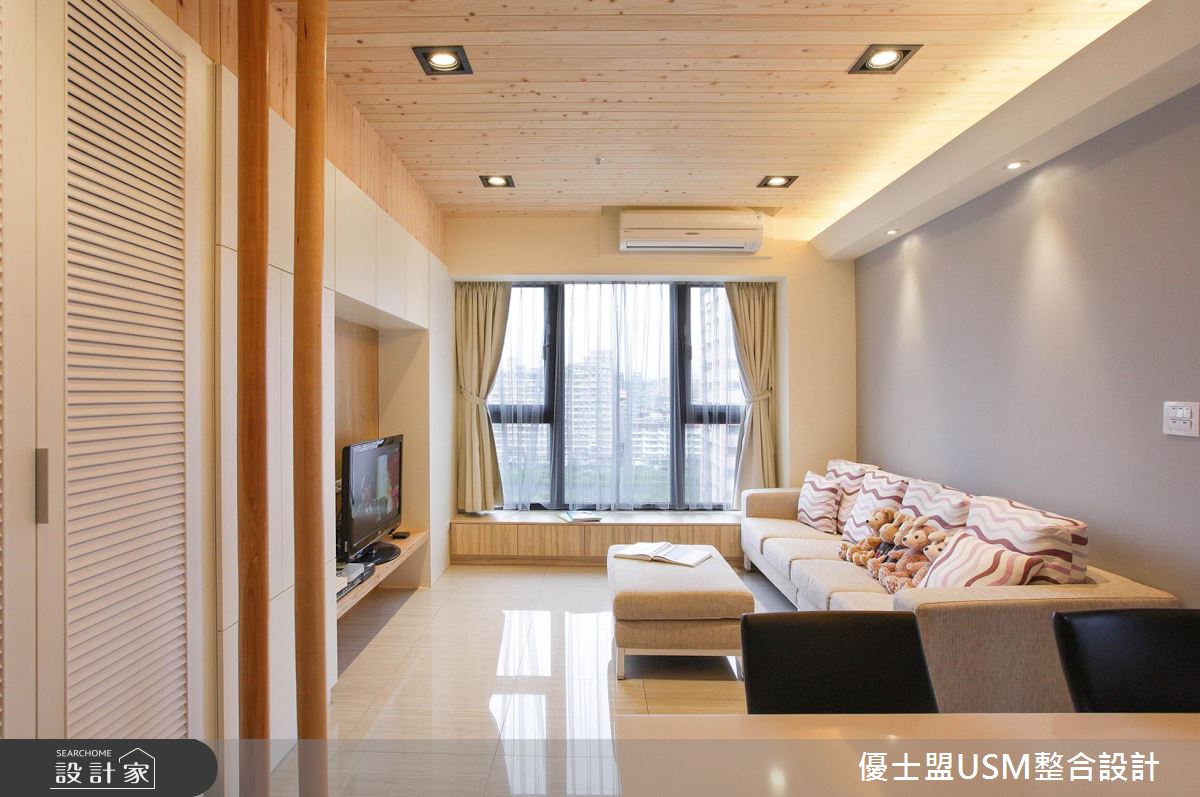 回到家就像度假！洋溢杉木香氣的 20 坪自然休閒風居所