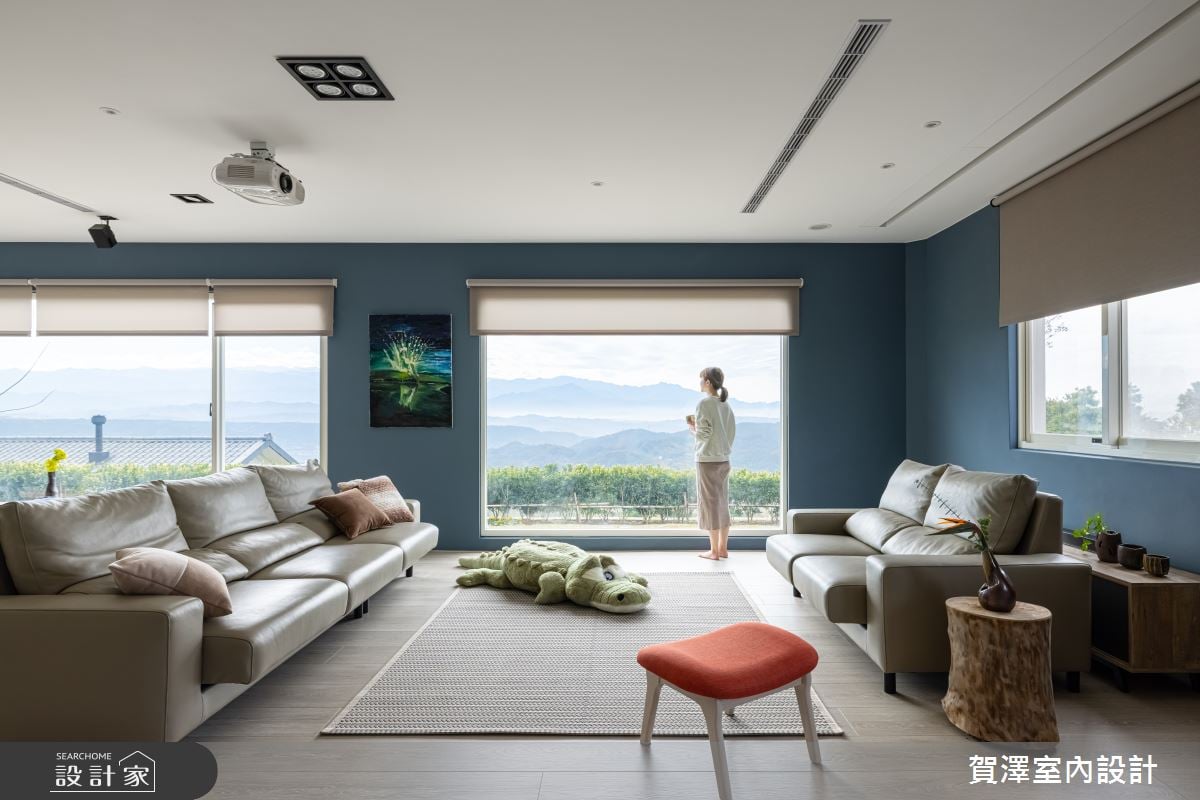 混搭出47.5坪夢想山居渡假宅，在家也能Staycation!