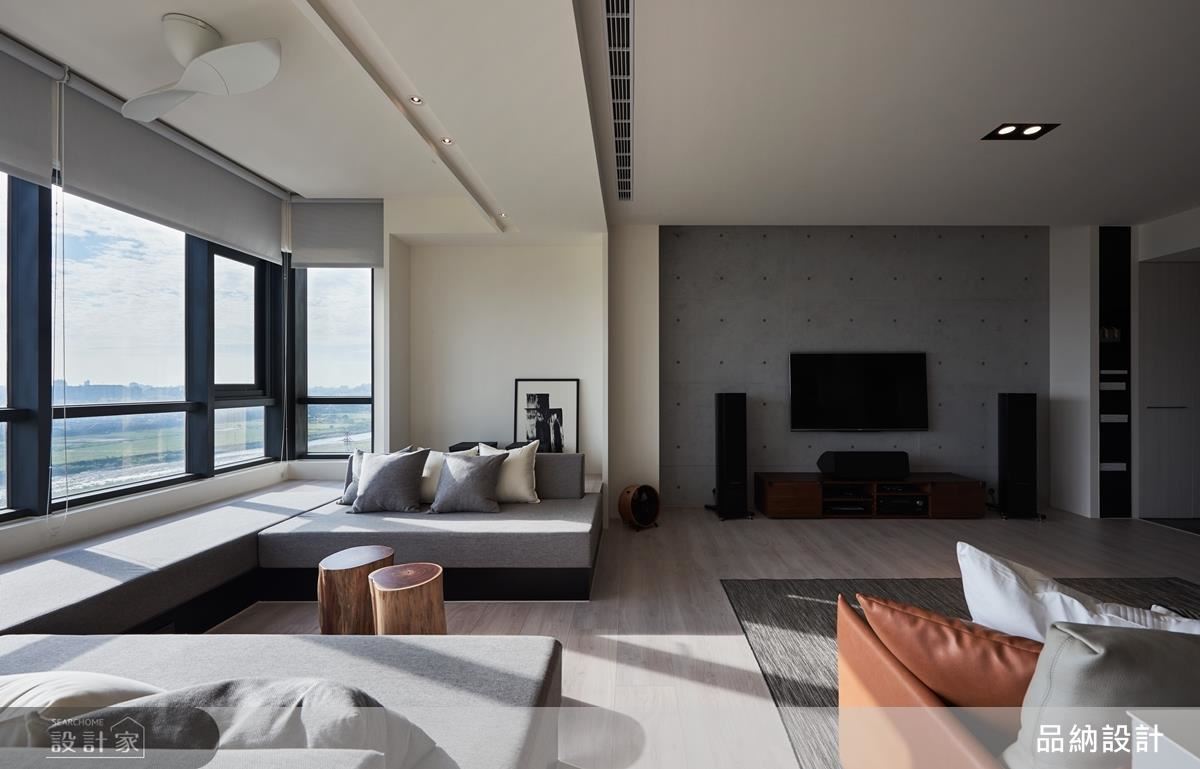 光影馳騁，與家人共居優雅現代宅
