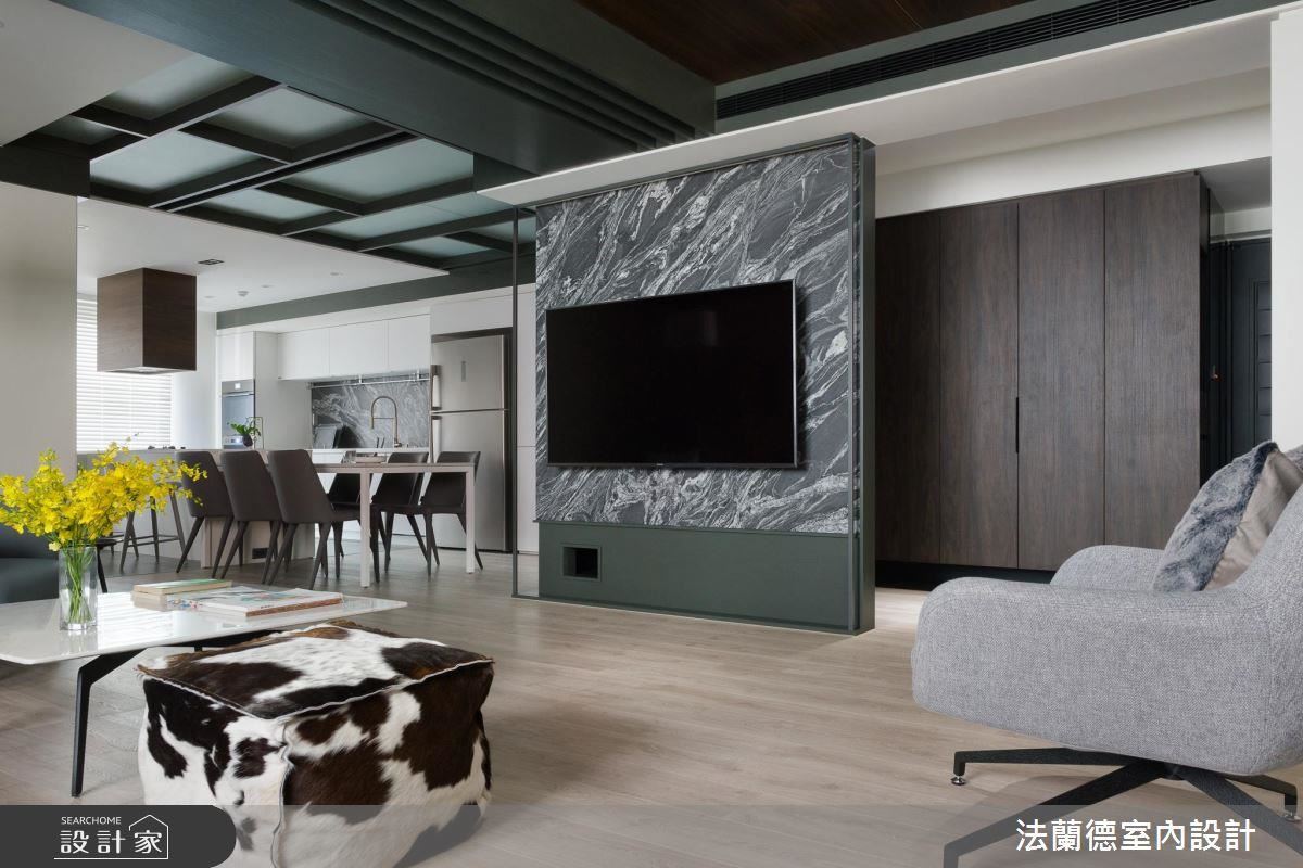 天花層層延伸好有感，混搭精品飯店風