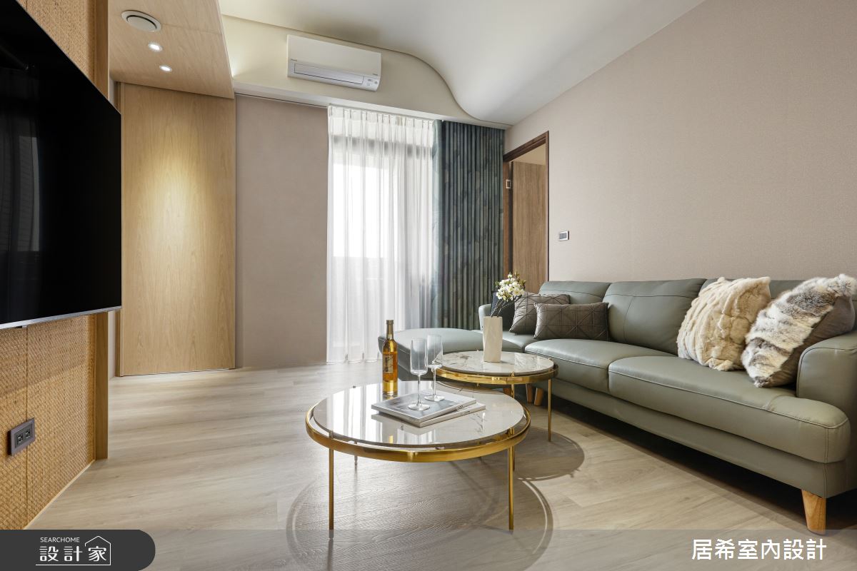 12坪還可享受兩房！木紋與藤編元素，交織一家三口人文禪風小宅