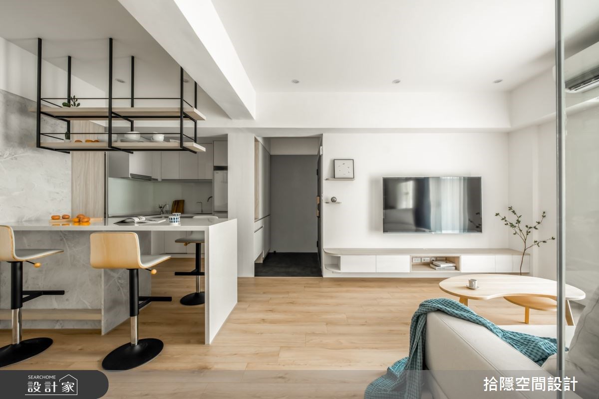 不敢相信只有16.5坪！清新微風拂過日光親子宅，純淨北歐白為老屋換上新裝