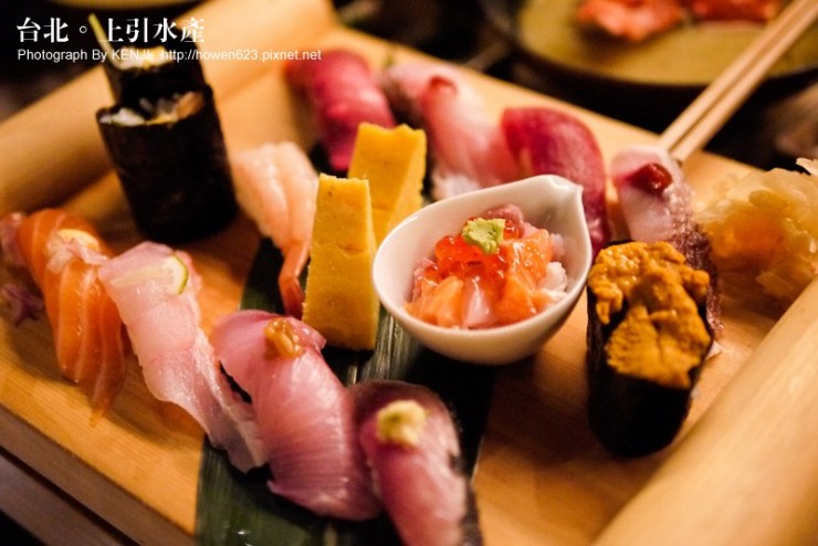 台北-上引水產 ADDICTION(三井集團)站著吃的立吞壽司