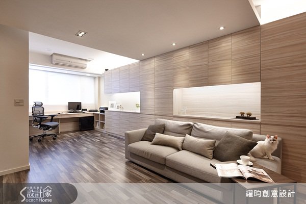 喵星人的貴婦日常！ 狹長老屋變身 26 坪明亮寵物宅