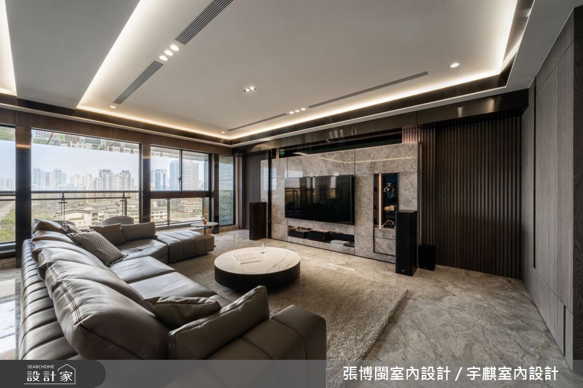 入住精品飯店質感！大面窗景與異材質靈感，創造低調時尚的藝術宅邸