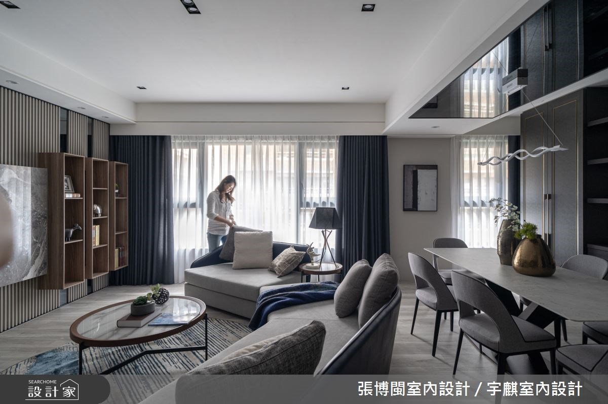 五星級飯店的時尚面貌！33.2坪大地色現代風，實現超越空間限制的輕奢體驗