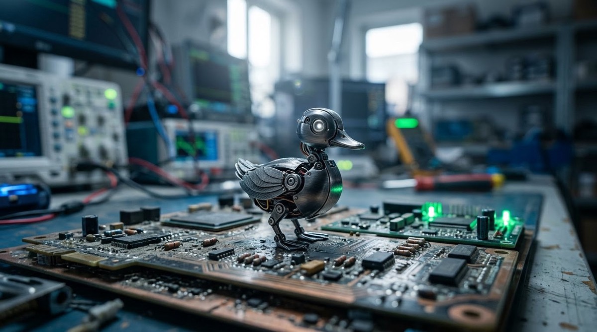 輝達 AI 機器鴨 Microduck 熱銷：預購破兩萬 引 AI 代理權歸屬爭議