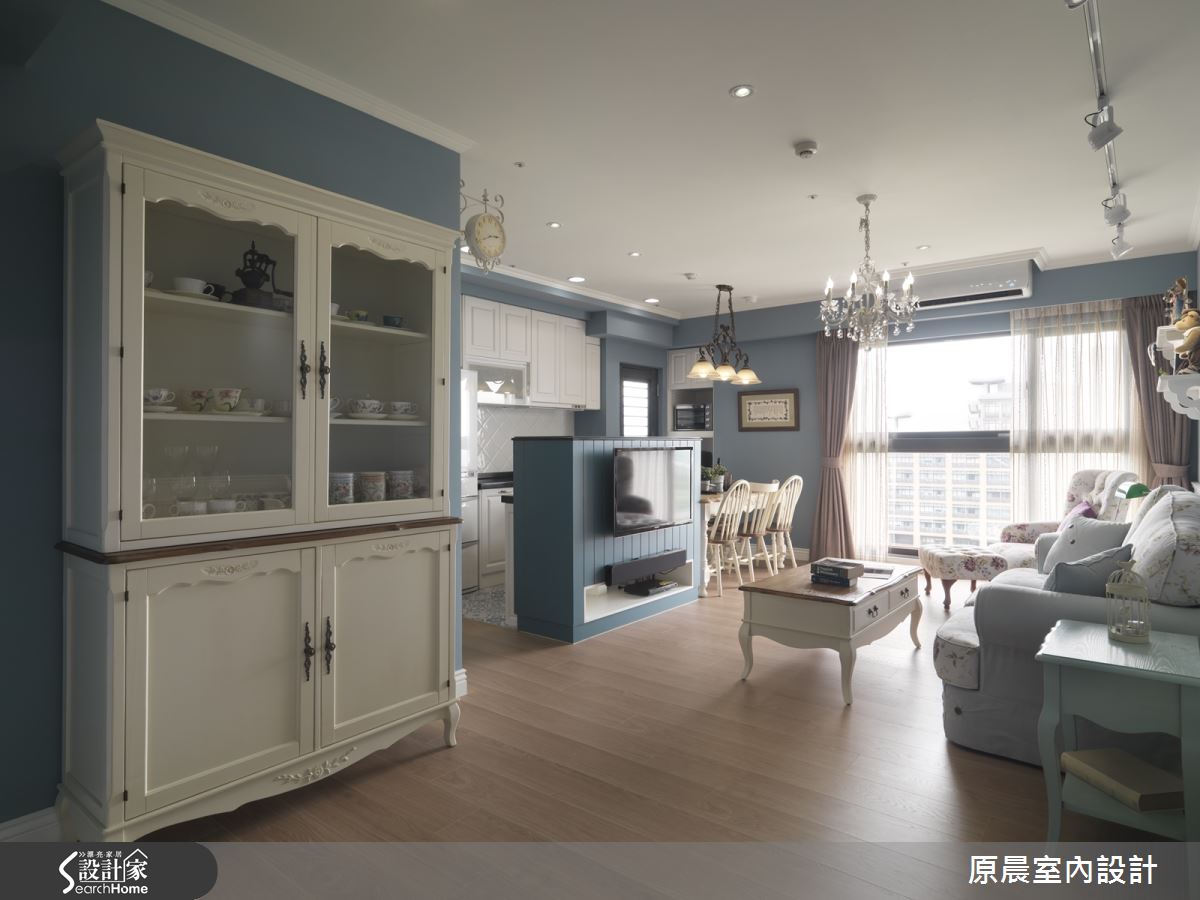 在 20 坪鄉村小家開派對 遇見迷人灰藍的怦然心動！