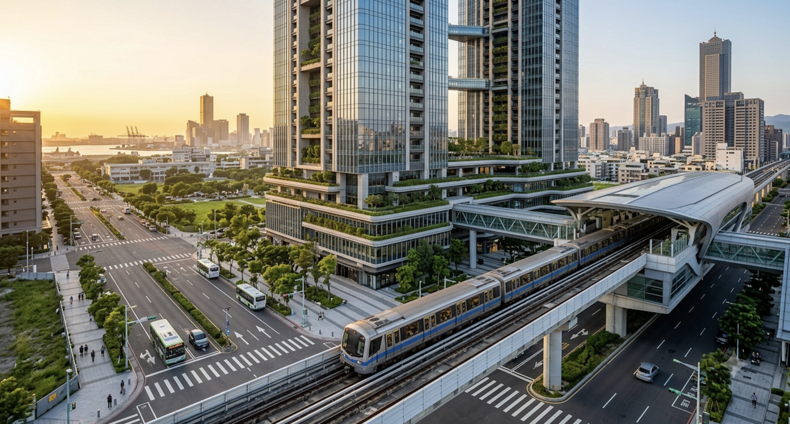 避開房市泡沫！高雄 TOD 軌道經濟全解析：捷運黃線、聯開案點火，哪些站點最具潛力？