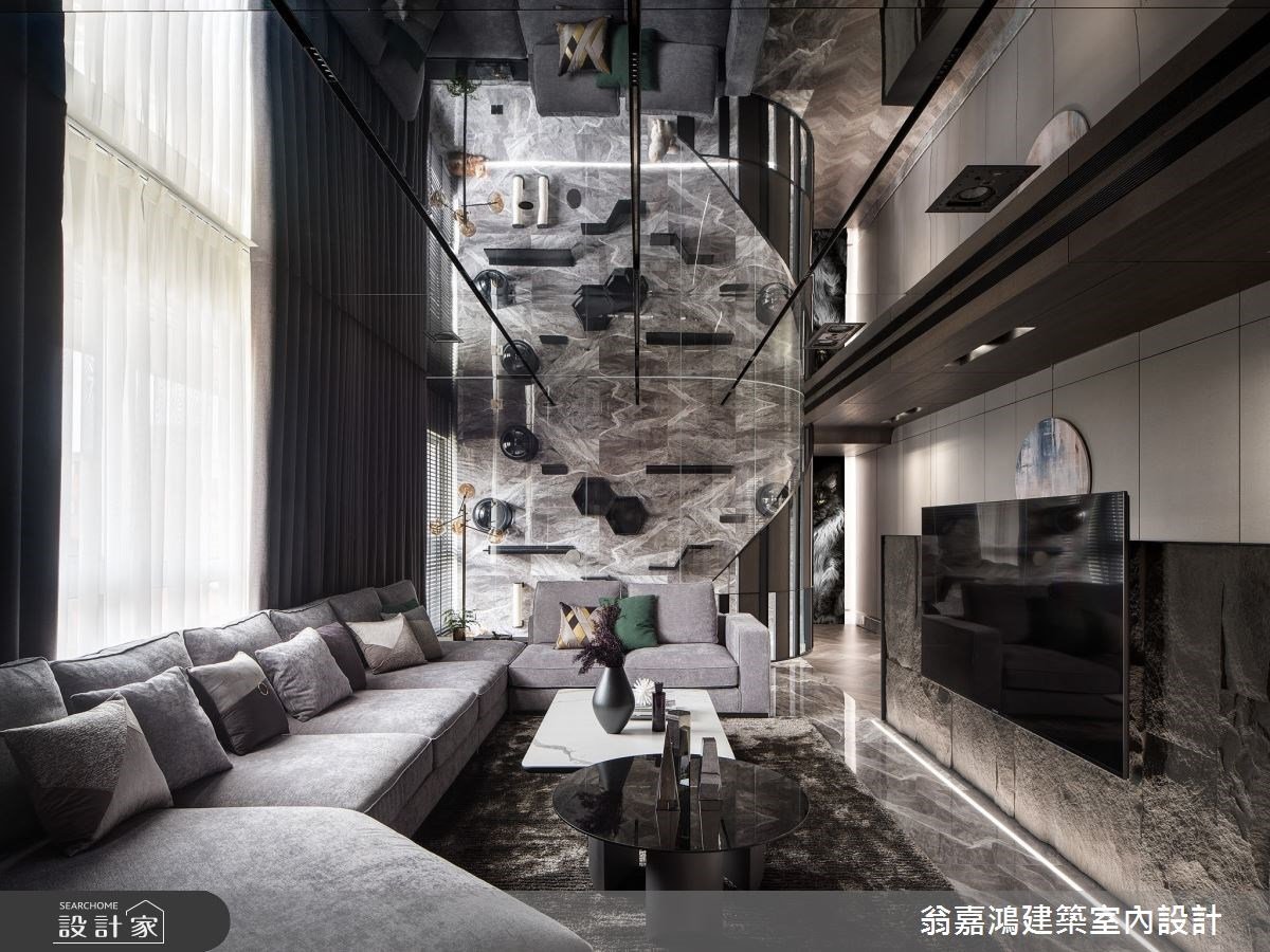 獨一無二的「緬因貓」豪宅招待所！用最時尚的LED燈光設計，綻放空間的迷...