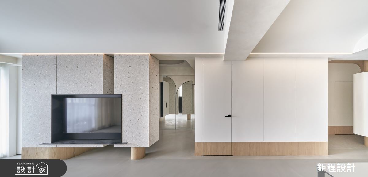 超愛野營的一家四口，入住滿滿質樸感的米灰色侘寂宅！