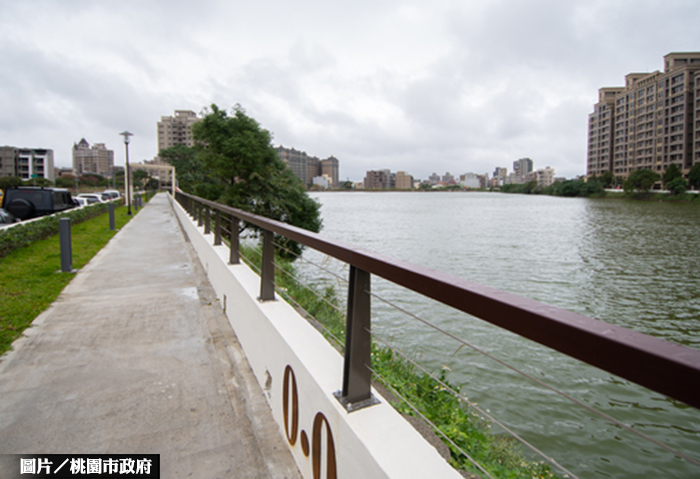 設親水步道 蘆竹六股埤塘生態公園啟用