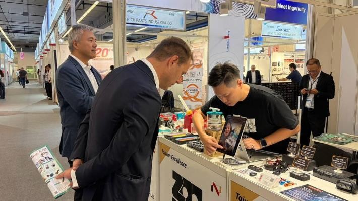 臺南8家企業前進法蘭克福汽配展 市府「三合一」拓銷模式助中小企業接軌國際