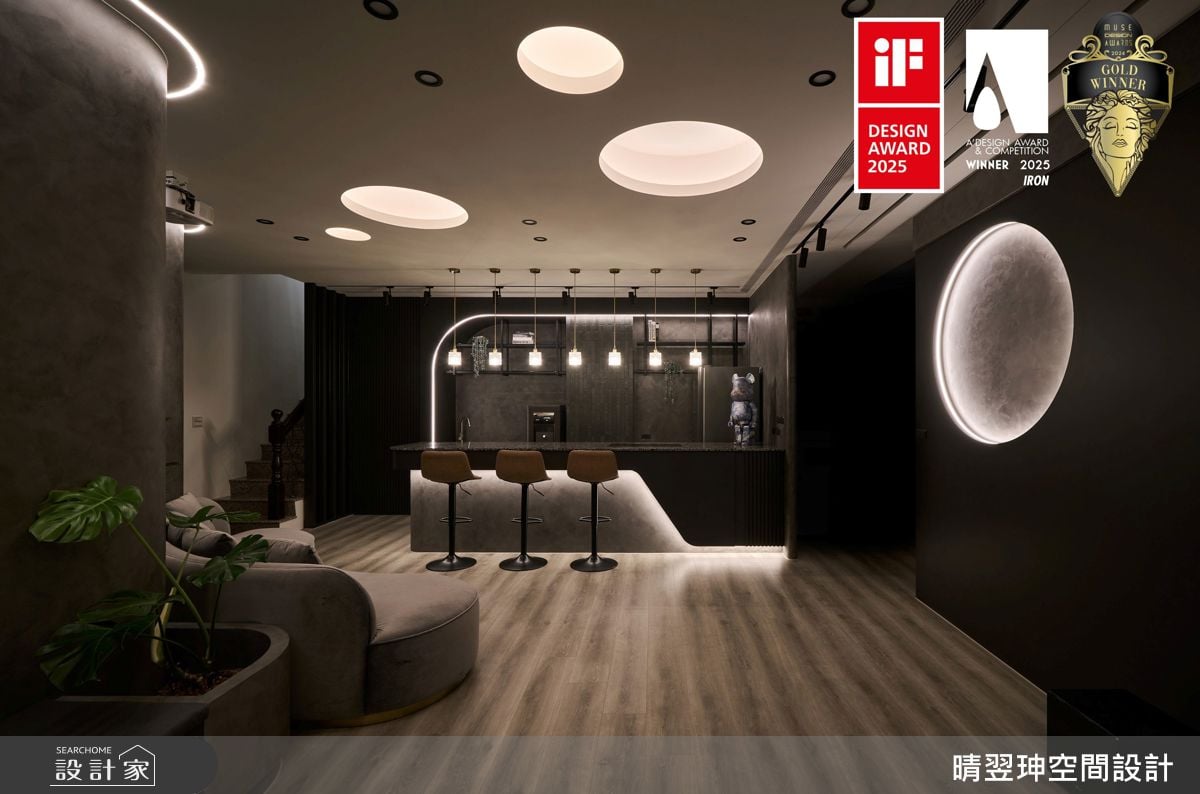 晴翌珅空間設計挑戰房仲門市想像，改造案榮獲3大國際設計獎