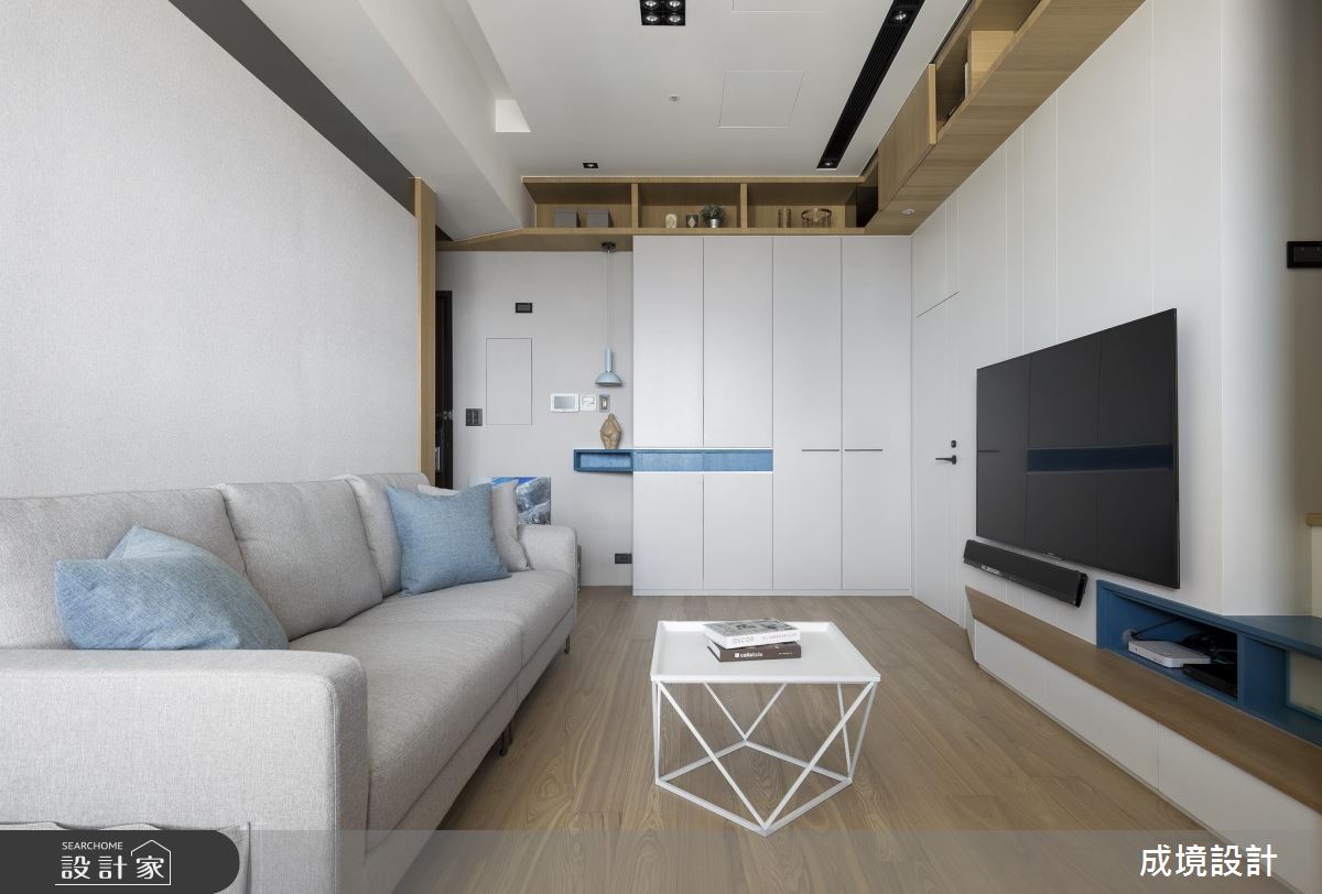 大玩錯層創意！ 16 坪北歐宅返老還童！