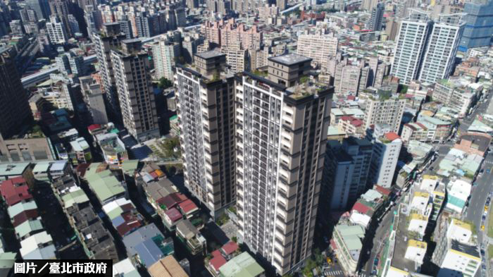 北市財政局 標租中和更新分回房地