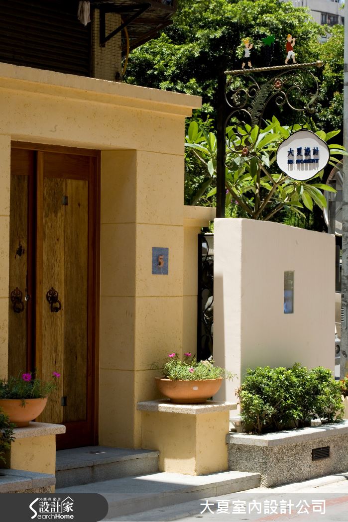 寧謐都市巷弄間 老屋化身普羅旺斯設計殿堂！