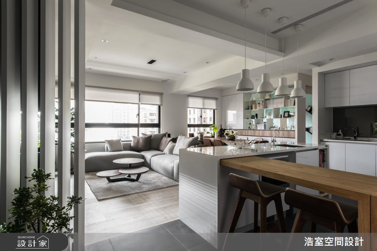 住進我們的新婚宅，色彩不用多，這點白就足夠