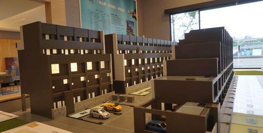 與萬坪公園當鄰居 坤悅透天厝推出即熱銷