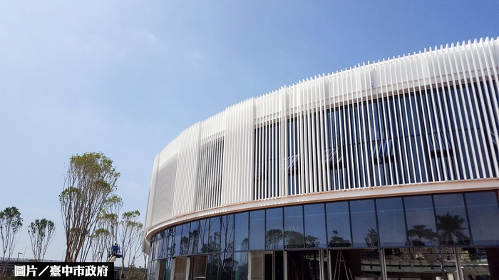 台中花博花舞館 8月如期如質完工