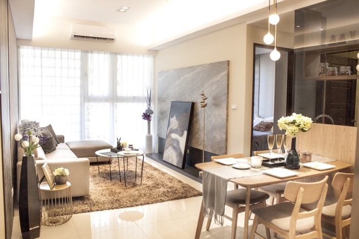 典雅舒適小宅 融合木質與現代元素