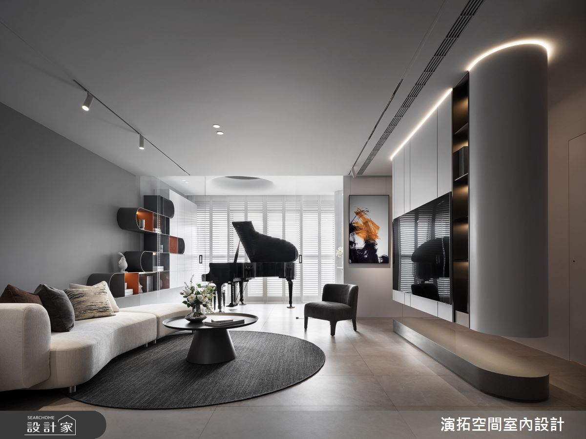 開箱鋼琴老師的優雅質感居家，具個人特色的玄關、風尚客廳與優美琴房，...