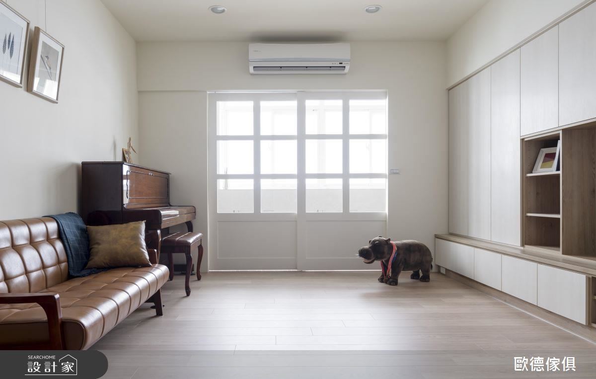 老屋翻新又一力作！ 無印風x系統櫃x玻璃質感 打造簡約現代風尚